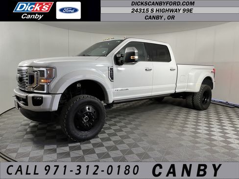Used 2020 Ford F450 Platinum w/ FX4 Off-Road Package AWD/4WD image 1