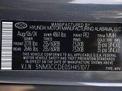 Used 2025 Hyundai Tucson SEL AWD/4WD image 9