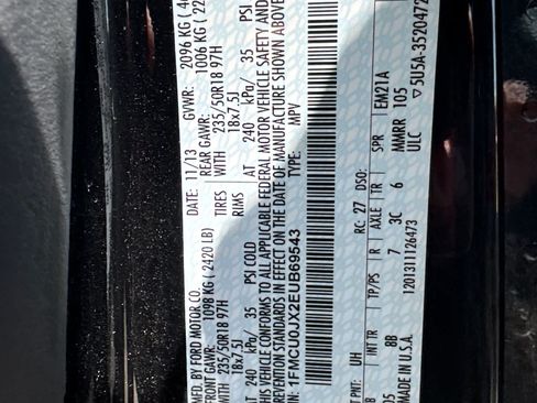 Used 2014 Ford Escape Titanium FWD image 10