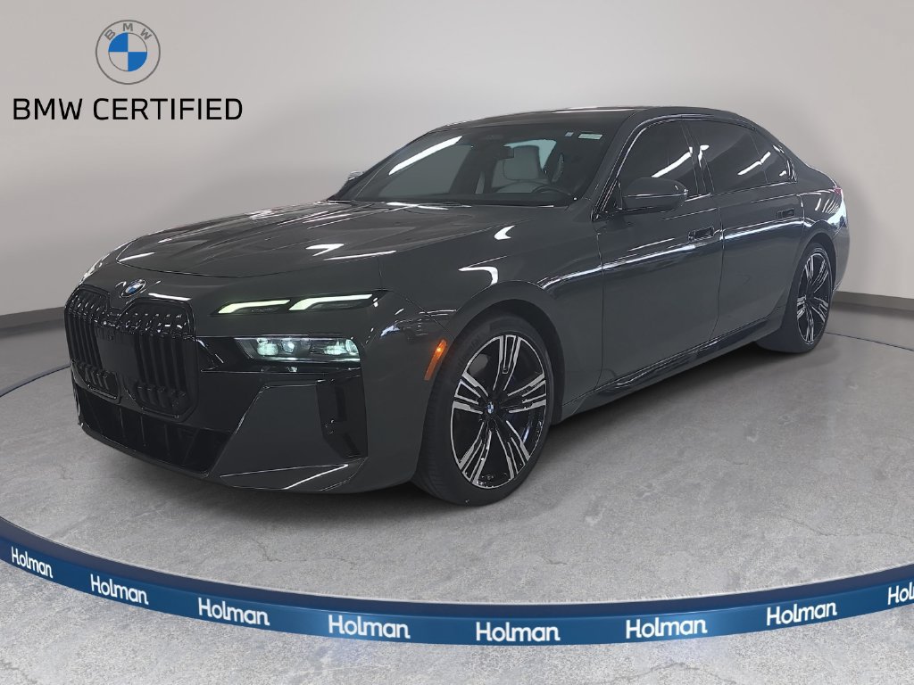 Certified 2023 BMW 740i w/ Parking Assistance Package RWD image 1