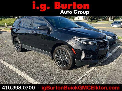 Certified 2023 Chevrolet Equinox RS w/ RS Leather Package AWD/4WD image 1