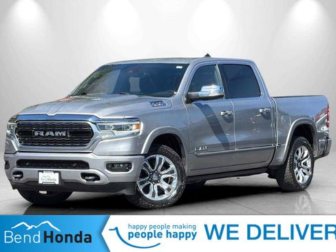 Used 2022 RAM 1500 Limited w/ Body Color Bumper Group AWD/4WD image 1