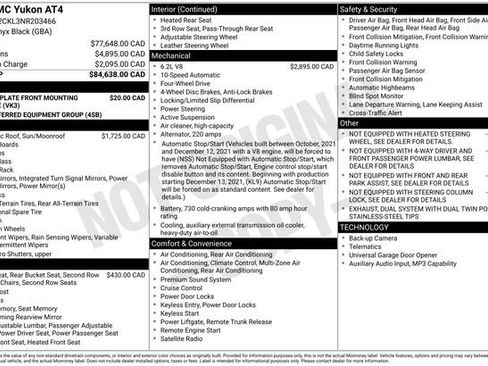 Certified 2022 GMC Yukon AT4 AWD/4WD image 34