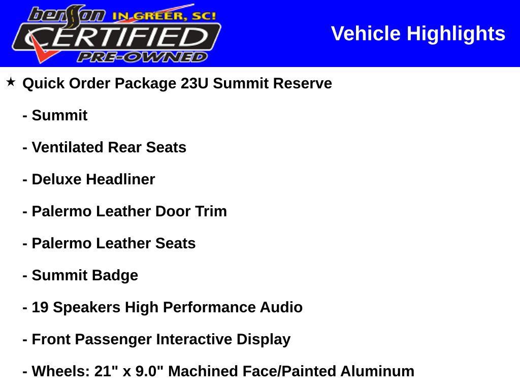 Used 2025 Jeep Grand Cherokee L Summit AWD/4WD image 2