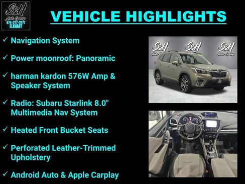 Used 2021 Subaru Forester Limited w/ Popular Package #3 image 3