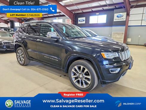 Used 2018 Jeep Grand Cherokee Overland AWD/4WD image 5