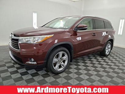 Used 2016 Toyota Highlander Limited Platinum