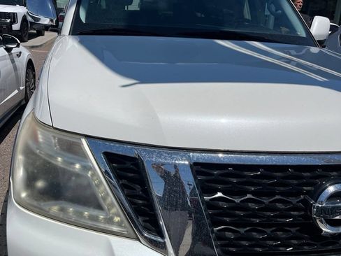 Used 2017 Nissan Armada Platinum w/ Interior Lighting Package AWD/4WD image 8