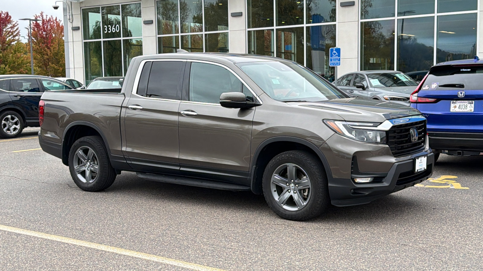 Certified 2022 Honda Ridgeline RTL-E image 1