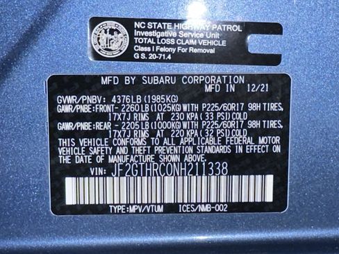 Used 2022 Subaru Crosstrek 2.5i Sport image 21