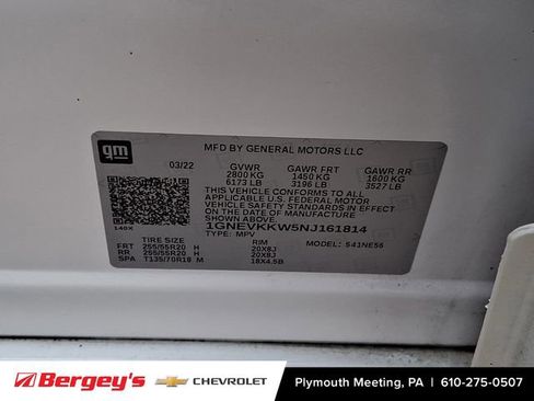 Certified 2022 Chevrolet Traverse Premier image 33