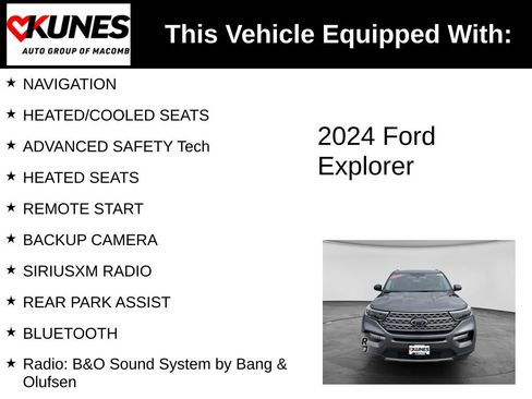 Used 2024 Ford Explorer Limited AWD/4WD image 3