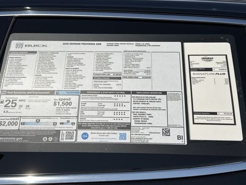 New 2026 Buick Envision Preferred AWD/4WD image 34