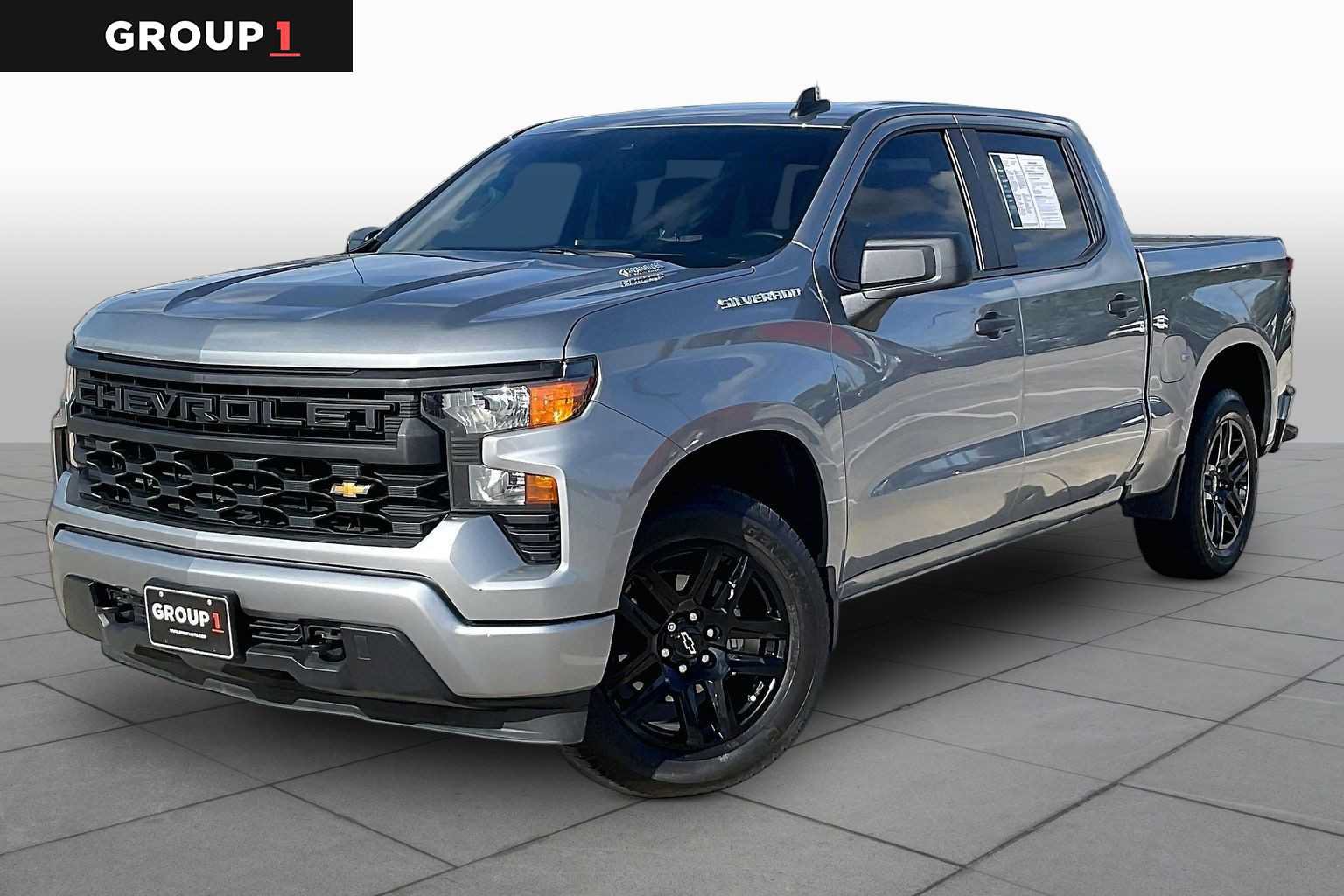 Certified 2026 Chevrolet Silverado 1500 Custom RWD image 1