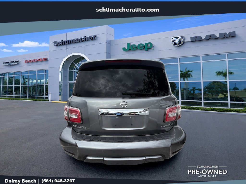 Used 2019 Nissan Armada Platinum w/ Cargo Package RWD image 6
