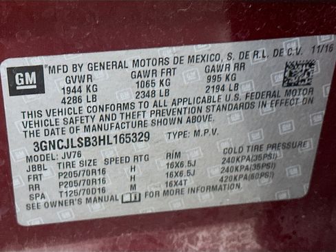 Used 2017 Chevrolet Trax LT image 12