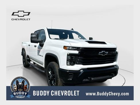 Used 2025 Chevrolet Silverado 2500 Custom w/ Custom Blackout Package AWD/4WD image 1