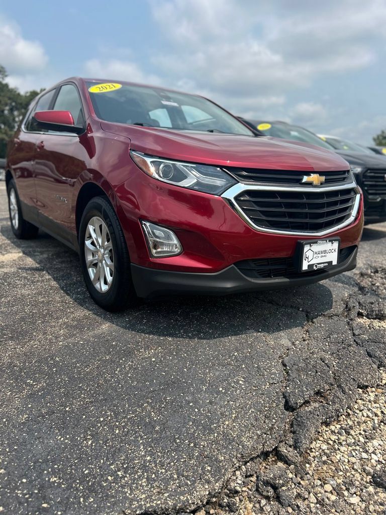 Certified 2021 Chevrolet Equinox LT w/ LPO, Cargo Package FWD image 1
