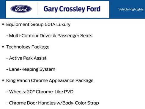 Used 2019 Ford F150 King Ranch w/ Equipment Group 601A Luxury AWD/4WD image 32