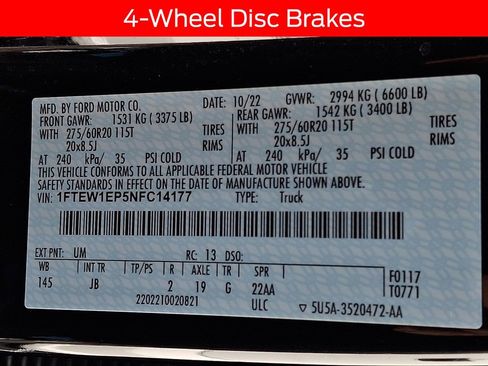 Used 2022 Ford F150 XL w/ STX Appearance Package image 27