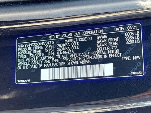 Used 2021 Volvo XC90 T5 Momentum w/ Climate Package image 36