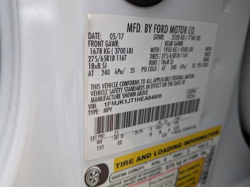 Used 2017 Ford Expedition EL XLT w/ Equipment Group 202A image 66