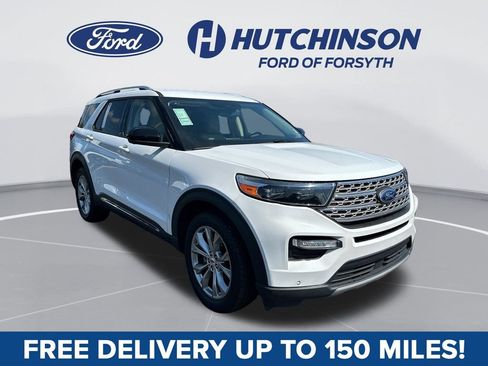 Certified 2023 Ford Explorer Limited AWD/4WD image 1