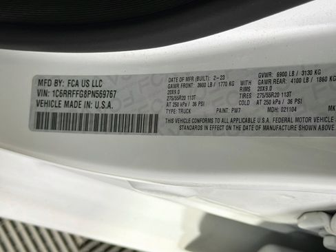 Used 2023 RAM 1500 Big Horn AWD/4WD image 12
