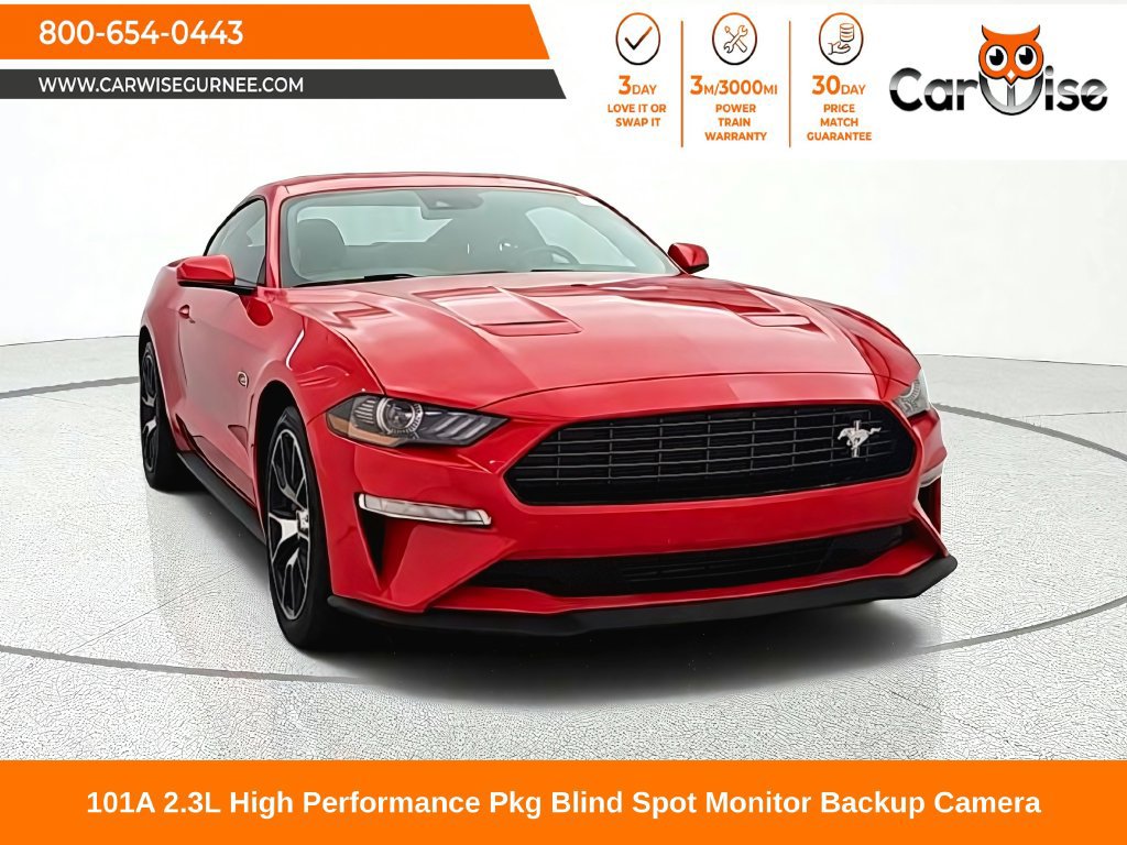 Used 2021 Ford Mustang Coupe w/ 2.3L High Performance Package RWD image 1