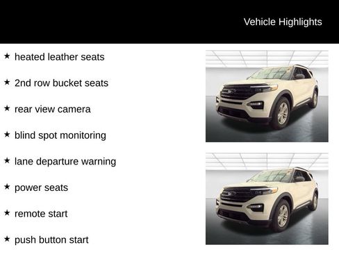 Used 2024 Ford Explorer XLT w/ Equipment Group 202A AWD/4WD image 3