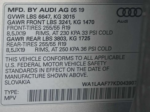Used 2019 Audi Q7 3.0T Premium Plus AWD/4WD image 30