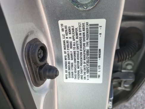 Certified 2020 Honda Civic EX image 22