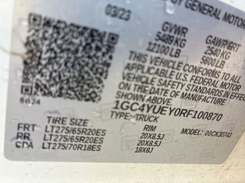 Used 2024 Chevrolet Silverado 3500 LTZ w/ LTZ Premium Package image 14