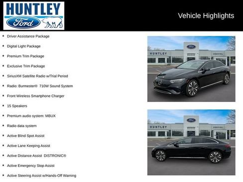 Used 2023 Mercedes-Benz EQE 350+ 4MATIC Sedan w/ Exclusive Trim Package image 2
