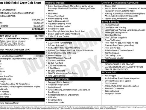 New 2026 RAM 1500 Rebel w/ Trailer Tow Group image 6