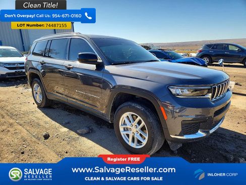 Used 2024 Jeep Grand Cherokee L Laredo AWD/4WD image 5