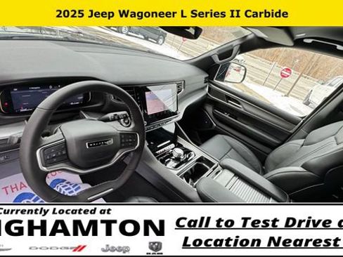 New 2025 Jeep Wagoneer L Series II w/ HD Trailer Tow Package w/25F image 16
