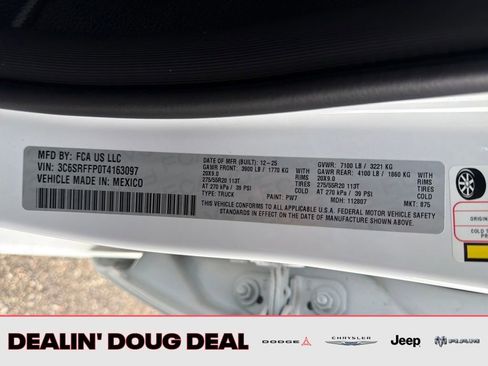New 2026 RAM 1500 Big Horn w/ Night Edition AWD/4WD image 28