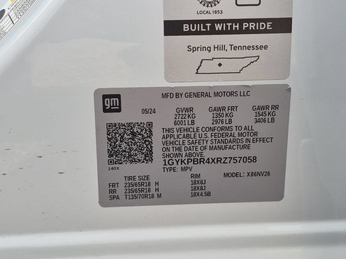 Certified 2024 Cadillac XT6 Luxury w/ LPO, Floor Liner Package AWD/4WD image 36