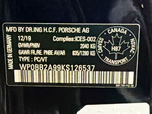 Used 2019 Porsche 911 4S image 39