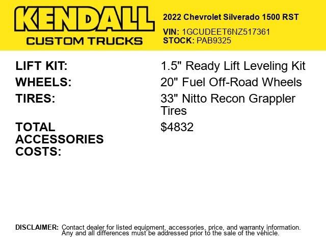 Used 2022 Chevrolet Silverado 1500 RST AWD/4WD image 2