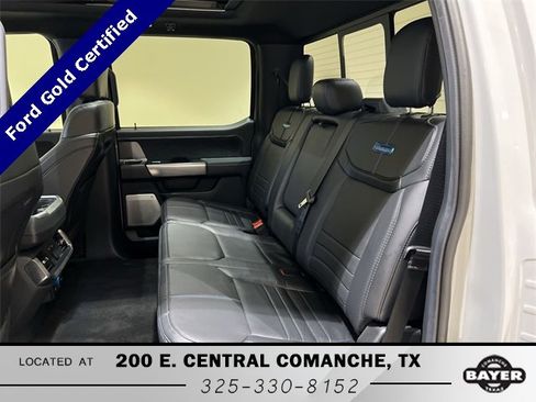 Certified 2024 Ford F150 Platinum w/ Equipment Group 702A High image 25