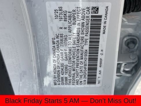 New 2026 Honda Civic Sport Touring image 41