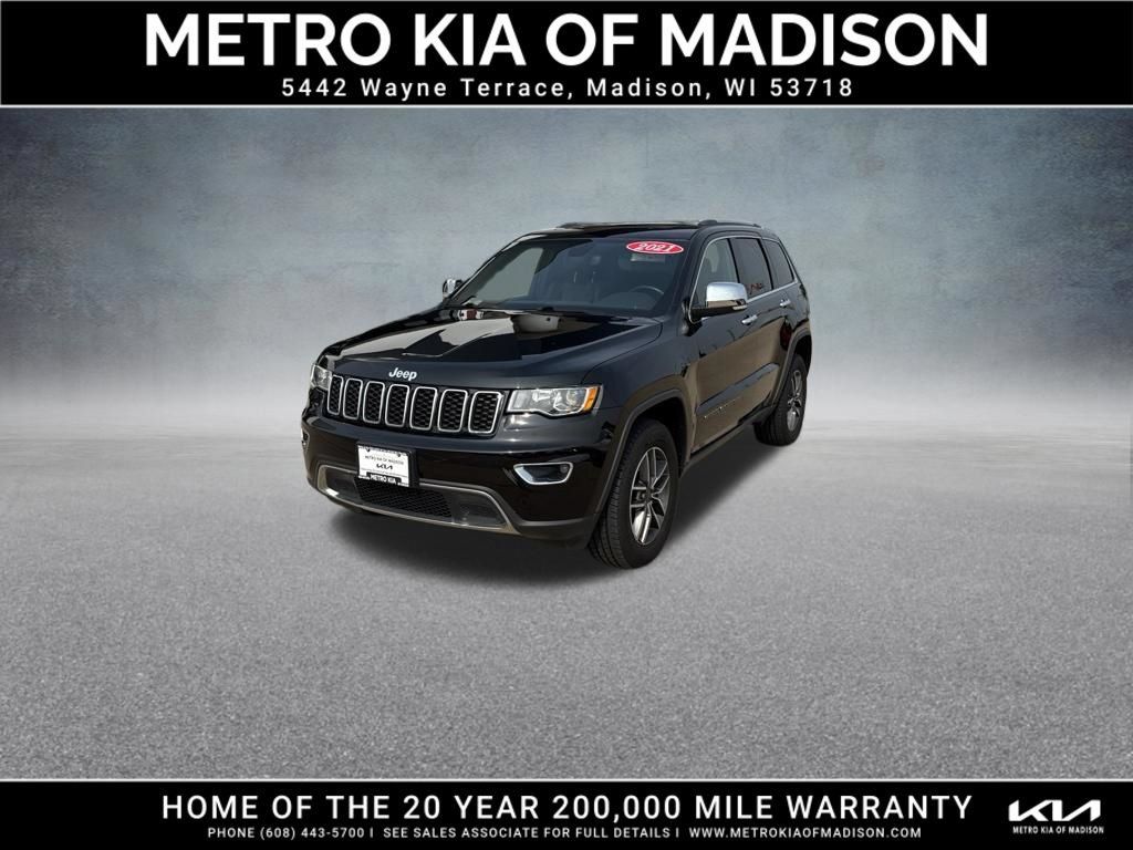 Used 2021 Jeep Grand Cherokee Limited AWD/4WD image 1