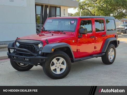Used 2018 Jeep Wrangler Unlimited Sport S AWD/4WD image 1