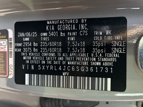 Used 2025 Kia Sorento S FWD image 33