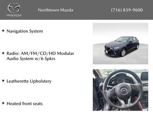 Used 2016 MAZDA CX-3 Touring image 2