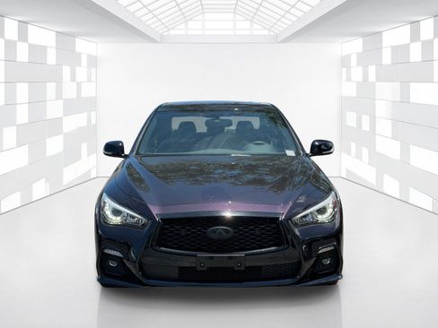 Used 2024 INFINITI Q50 Red Sport 400 w/ Black Opal Edition RWD image 2