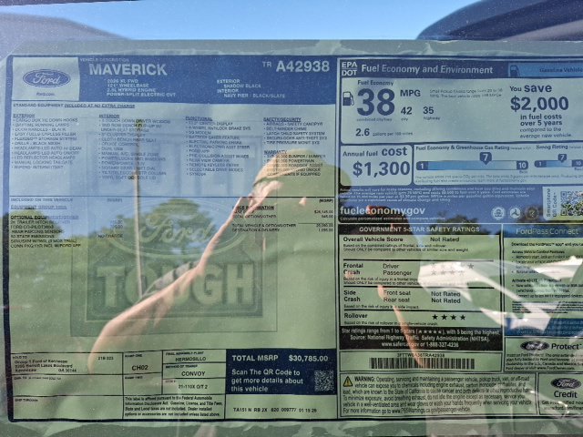 New 2026 Ford Maverick XL FWD image 31