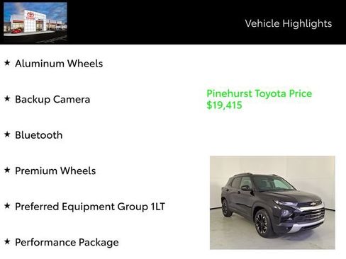 Used 2021 Chevrolet TrailBlazer LT w/ Convenience Package image 19